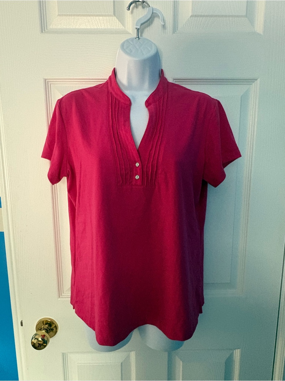 Lady Hagen Hot Pink Hydro-Dri Polo Golf Shirt
